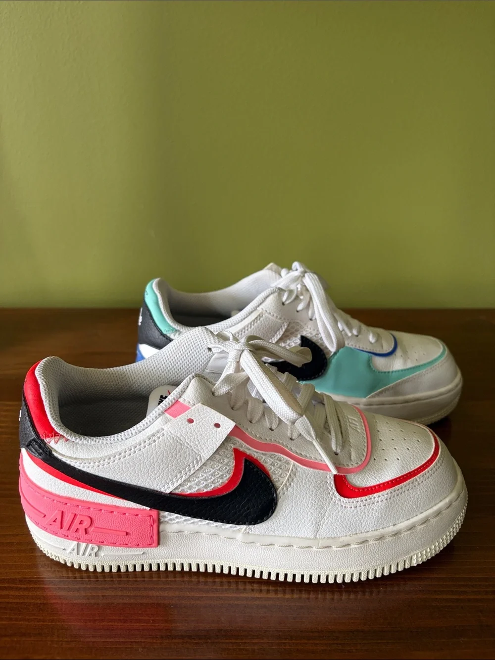 Ladies Nike Air Force 1 Tennis Shoes